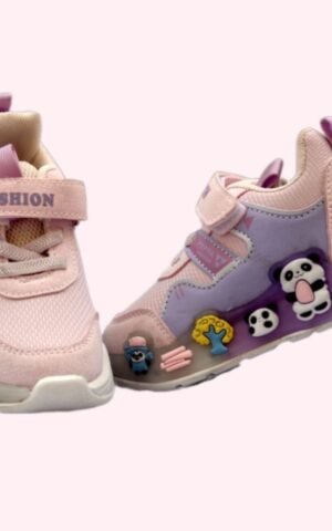 girls' cute critter charm shoes