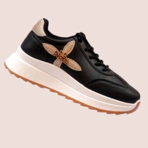 women’s metallic edge sneakers