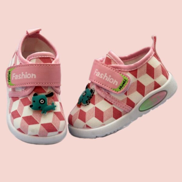 dual colors baby shoes