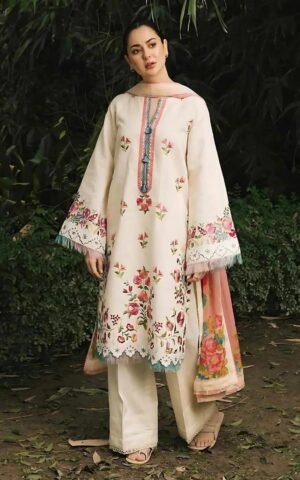 COCO-424 Embroidered lawn Three Piece Summer Collection