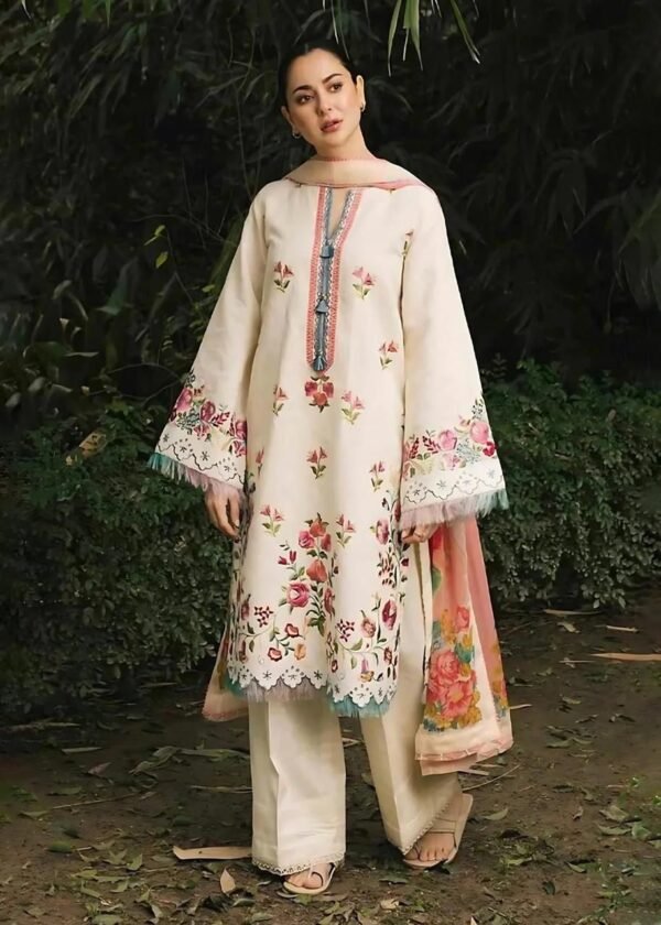 COCO-424 Embroidered lawn Three Piece Summer Collection