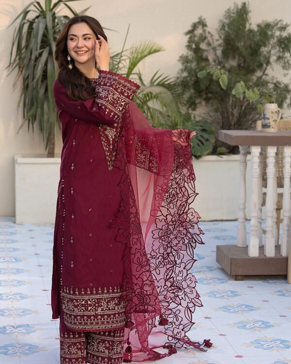 COCO-426 LAWN THREE PIECE SUIT